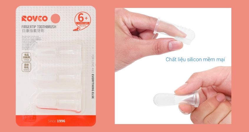 Rơ lưỡi cho bé ROVCO RK-3504 vỉ 3 cái (từ 6 tháng)