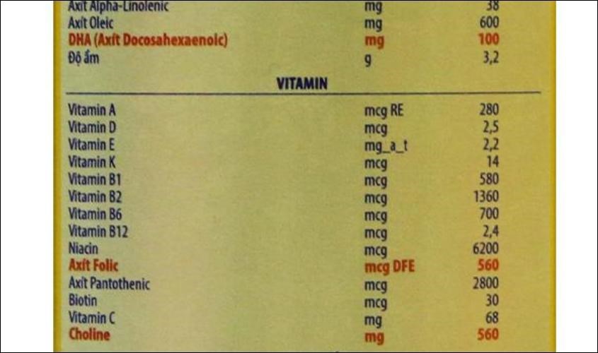 Enfamama A+ là loại sữa chứa hàm lượng DHA vượt trội, giúp trẻ phát triển toàn diện Enfamama A+ là loại sữa chứa hàm lượng DHA vượt trội, giúp trẻ phát triển toàn diện