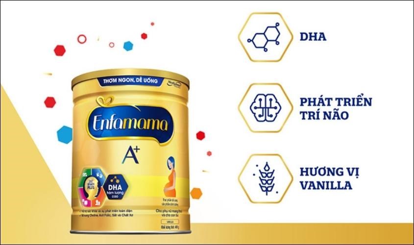 Enfamama A+ chứa hàm lượng canxi rất cao, hỗ trợ phát triển xương - răng - chiều cao ở trẻ Enfamama A+ chứa hàm lượng canxi rất cao, hỗ trợ phát triển xương - răng - chiều cao ở trẻ