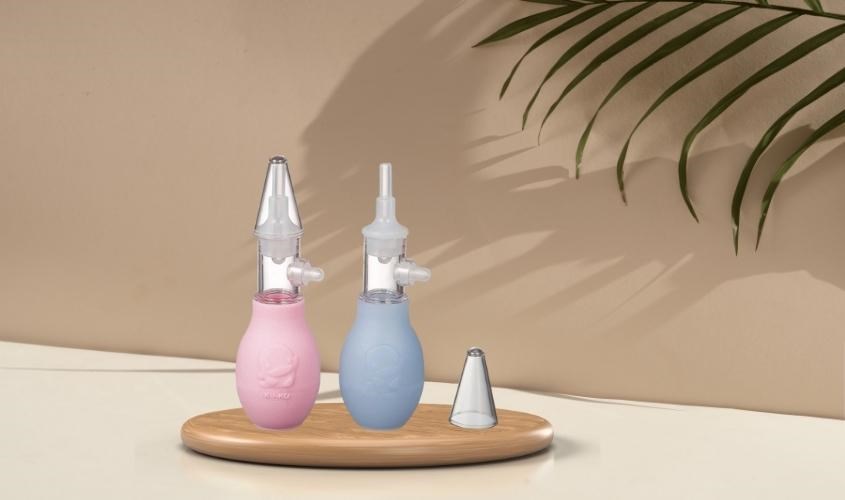 Dụng cụ hút mũi KuKu KU5373A dạng bóp - Màu ngẫu nhiên