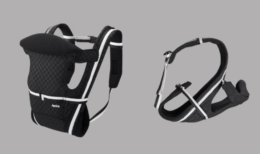 Địu em bé Aprica Pitta - Màu đen (0 - 3 tuổi)