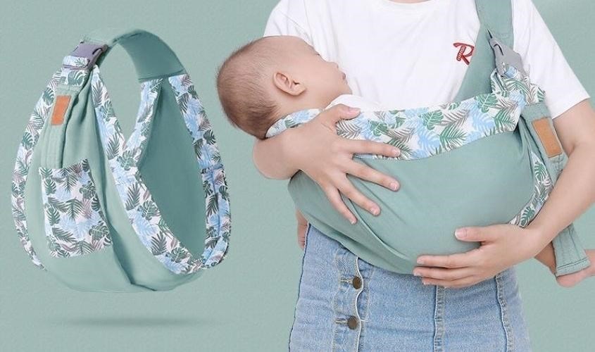 Địu dạng võng yêu cầu mẹ phải đổi vai để tránh bị mỏi