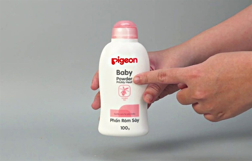 Phấn rôm sẩy Pigeon Baby Powder Prickly Heat 200g 