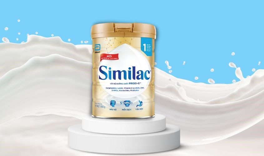 Sữa bột Similac 5G số 1 900g (0 - 6 tháng)