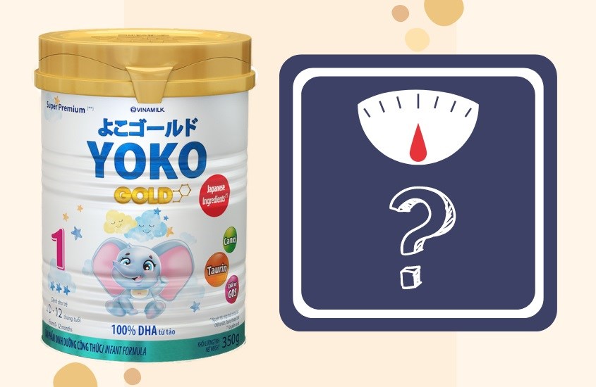 Sữa bột Vinamilk Yoko Gold số 1 850g (0 - 12 tháng)