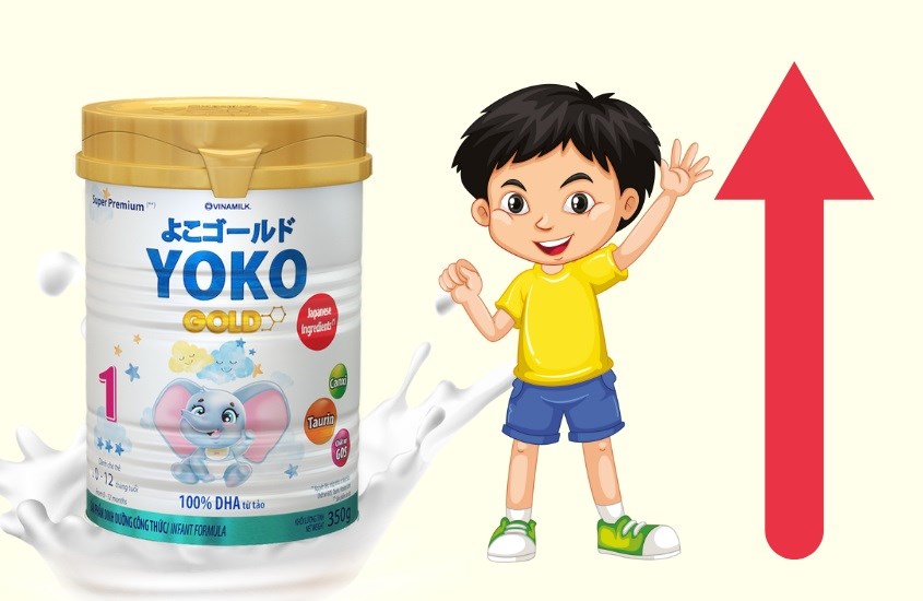 Sữa bột Vinamilk YokoGold số 1 350g (0 - 12 tháng)