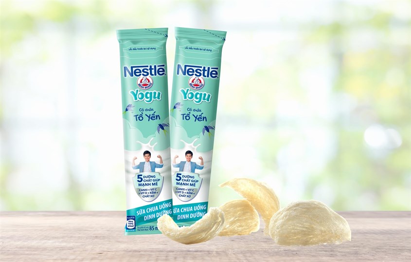 Sữa chua uống liền Nestlé Yogu hương tổ yến 85 ml