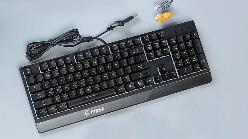 Bàn Phím Có Dây Gaming MSI Vigor GK30 US sở hữu thiết kế phím nổi