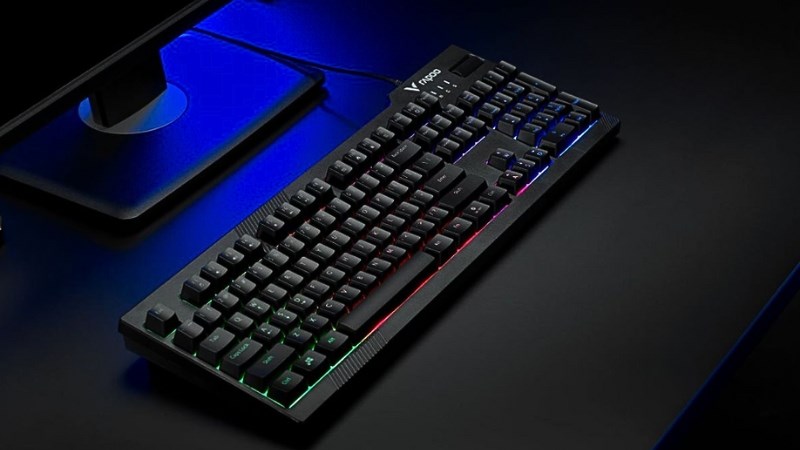 Bàn Phím Có Dây Gaming Rapoo V50S sở hữu ngoại hình đẹp mắt