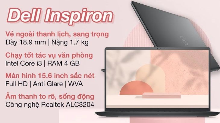 Laptop Dell Inspiron 15 3511 i3 (P112F001CBL)