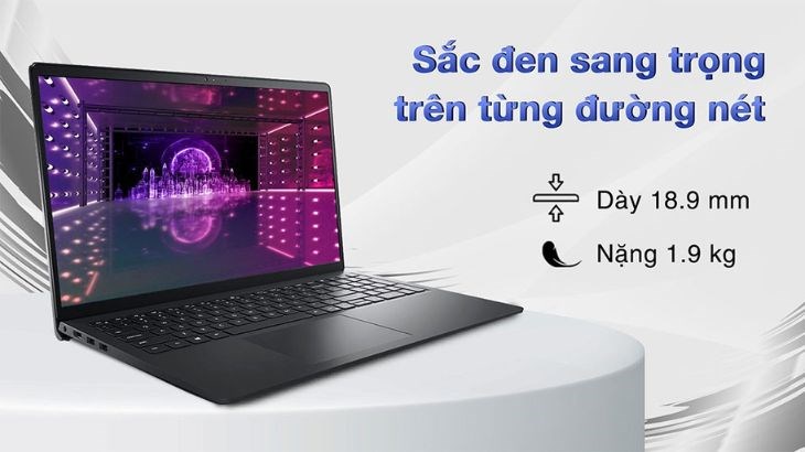 Laptop Dell Inspiron 15 5515 R7 mang kích thước gọn gàng
