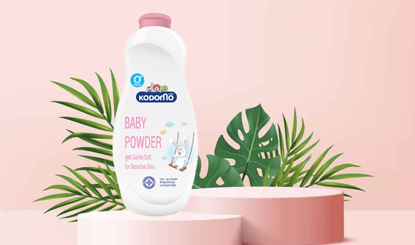 Phấn rôm cho bé Kodomo Gentle Soft 180g Phấn rôm cho bé Kodomo Gentle Soft 180g