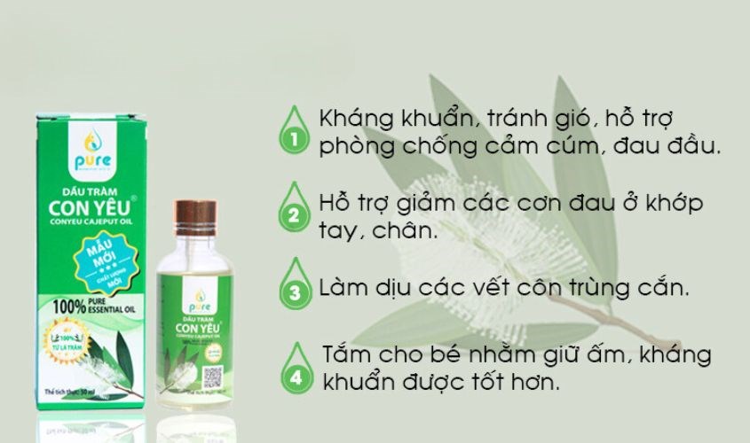 Dầu tràm con yêu 50 ml