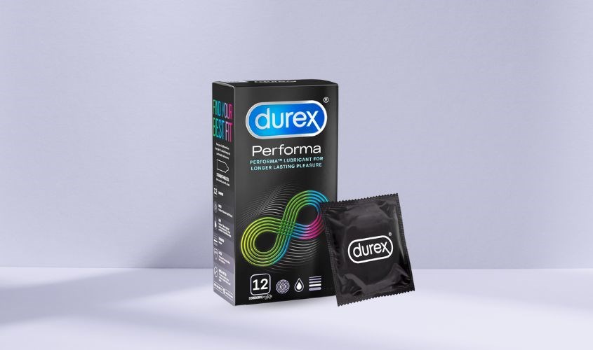 Bao cao su Durex Performa 52mm chất lượng, đảm bảo an toàn khi sử dụng
