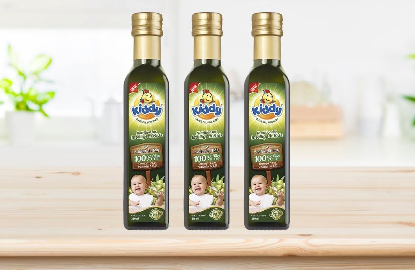 Dầu oliu Kiddy ăn dặm cho bé chai 250 ml (từ 6 tháng) Dầu oliu Kiddy ăn dặm cho bé chai 250 ml (từ 6 tháng)