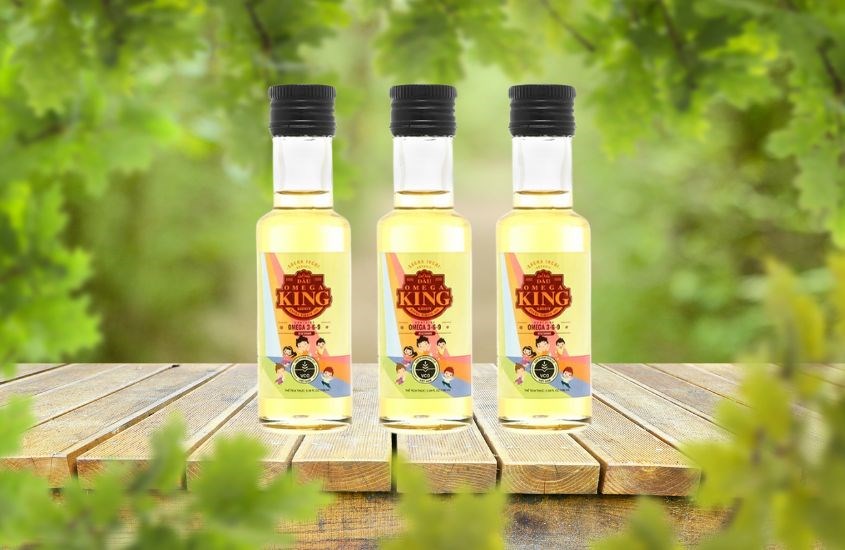 Dầu Sacha inchi Kiddy ăn dặm cho bé chai 100 ml (từ 6 tháng) Dầu Sacha inchi Kiddy ăn dặm cho bé chai 100 ml (từ 6 tháng)