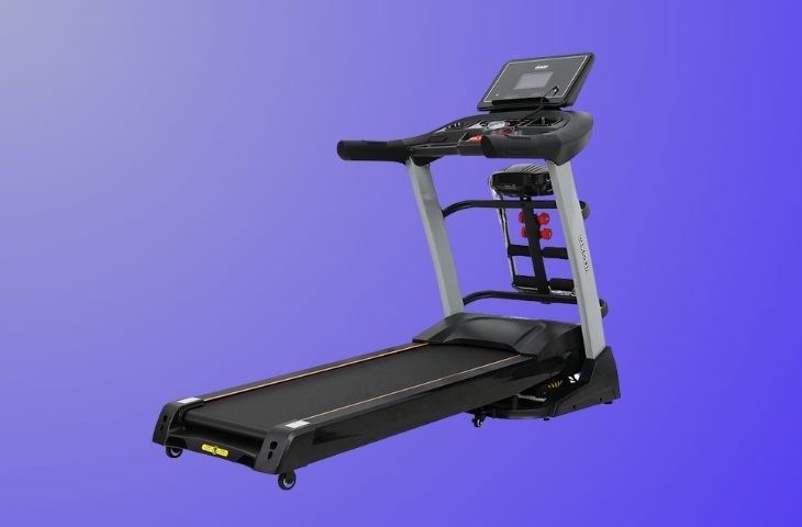 Tập thể dục với máy chạy bộ Daikiosan DVCB-00008 giúp tăng cường sức đề kháng của trẻ