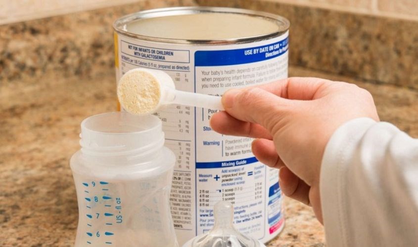 Hướng dẫn pha sữa chuẩn cho bé Hướng dẫn pha sữa chuẩn cho bé