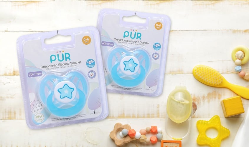 Ti ngậm chỉnh nha Pur (0 - 6 tháng)