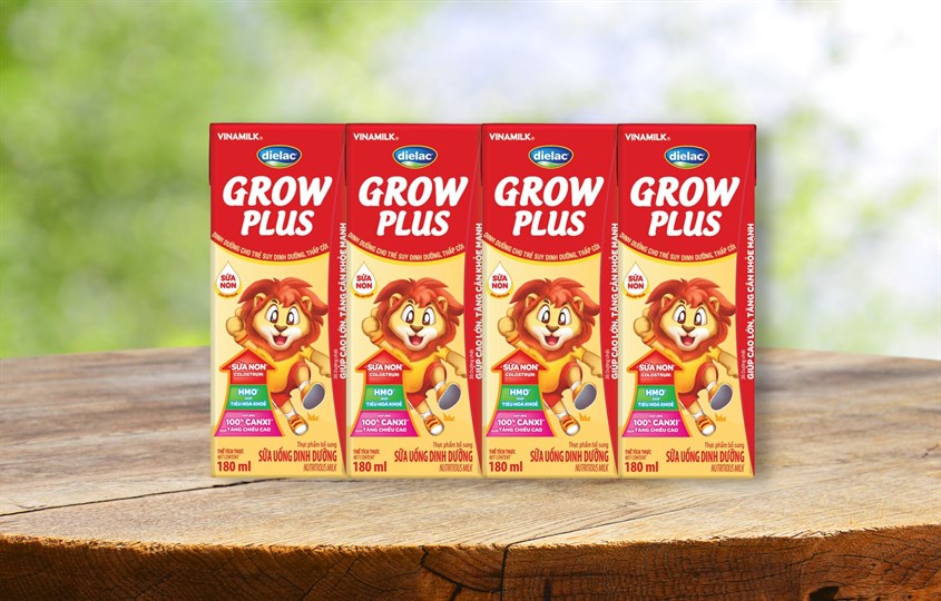 Lốc 4 hộp sữa non pha sẵn Dielac Grow Plus 180 ml (từ 1 tuổi) Lốc 4 hộp sữa non pha sẵn Dielac Grow Plus 180 ml (từ 1 tuổi)