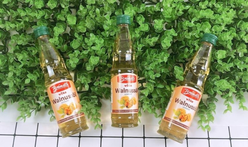 Dầu óc chó Brandle Vita Walnussol ăn dặm cho bé chai 100 ml (từ 6 tháng)