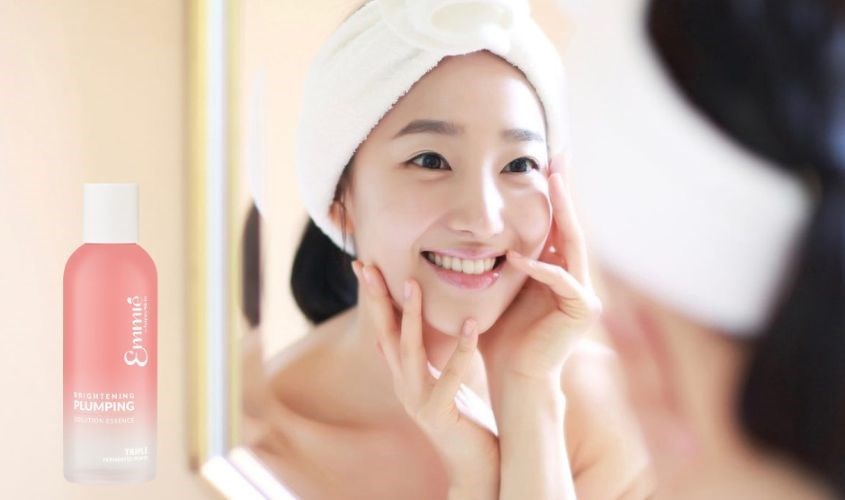 Làn da được cải thiện rõ rệt sau khi sử dụng nước thần Emmié