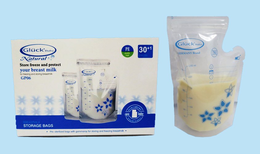 30 túi trữ sữa Gluck Baby GP06 250 ml