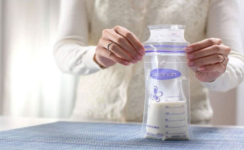 Túi khoá zip dễ dàng thao tác đóng mở