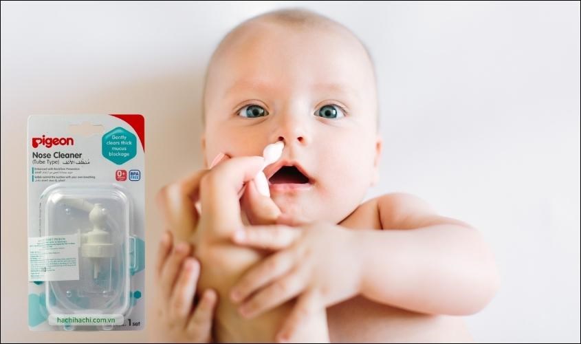 Dụng cụ hút mũi Pigeon dạng dây