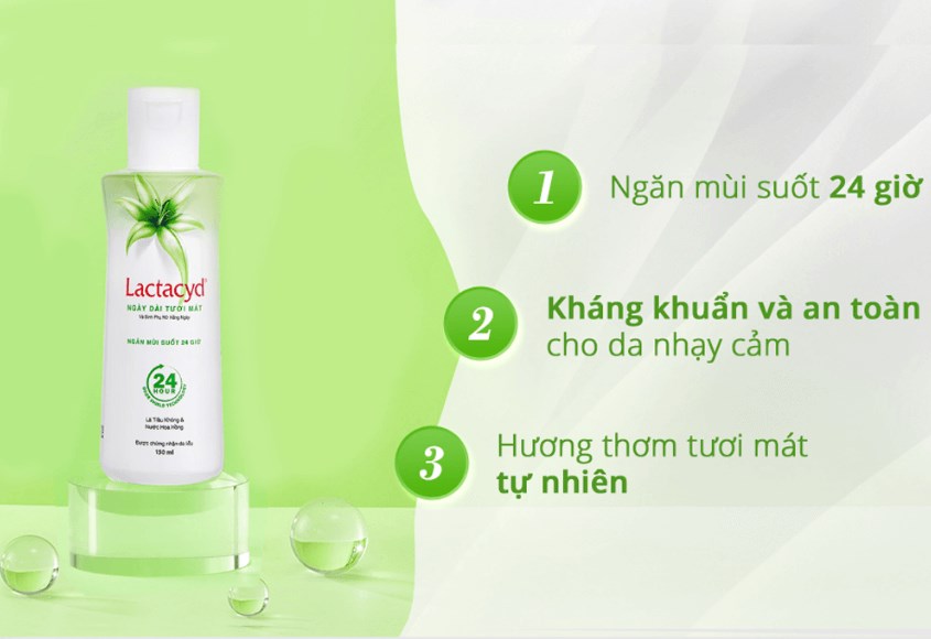 Dung dịch vệ sinh phụ nữ Lactacyd Odor Fresh hương tươi mát 150 ml