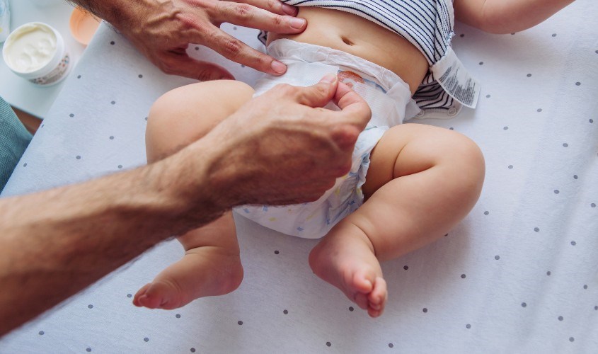 Miếng lót sơ sinh giúp ngăn ngừa tình trạng bé bị hăm tã