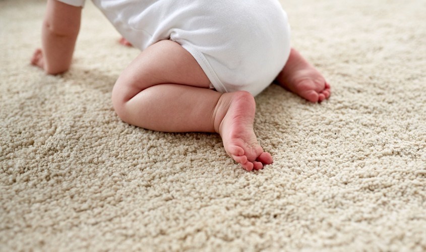 Chọn miếng lót có kích thước phù hợp khiến bé dễ chịu