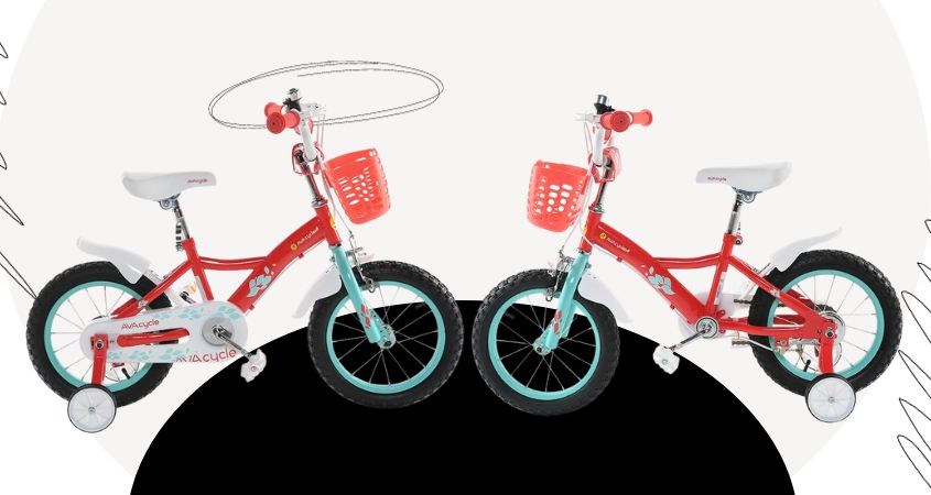 Xe đạp trẻ em AVAcycle Fire Phoenix JY904-14 14 inch