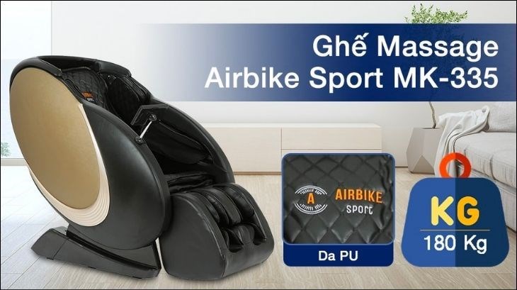 Ghế Massage Airbike Sport MK-335 là sự lựa chọn lý tưởng cho mỗi gia đình