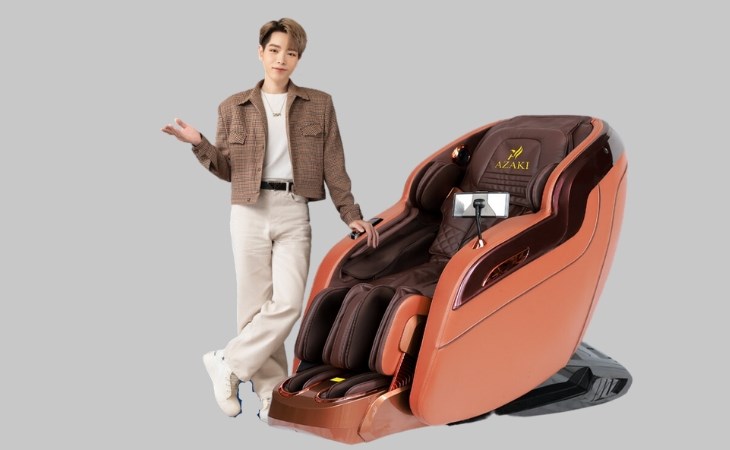 Ghế massage Azaki là chuyên gia chăm sóc sức khỏe tuyệt vời cho mọi gia đình Việt