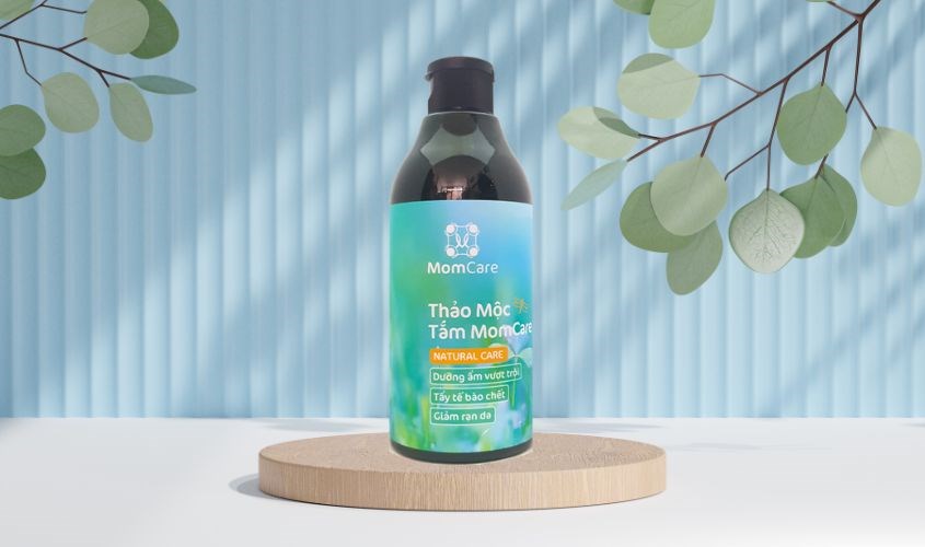 Sữa tắm thảo mọc Momcare giảm rạn da sau sinh