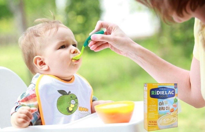 Bột ăn dặm Ridielac gà rau củ