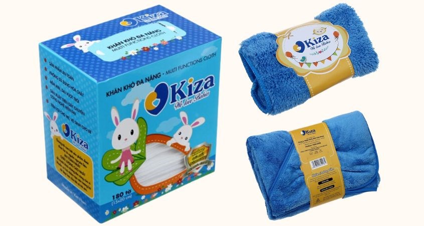Khăn tắm trẻ em Kiza 