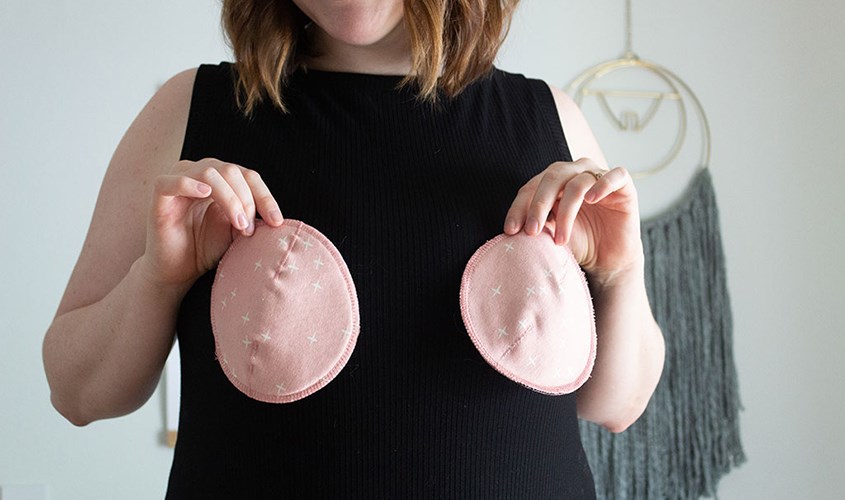 Miếng lót thấm sữa giặt được