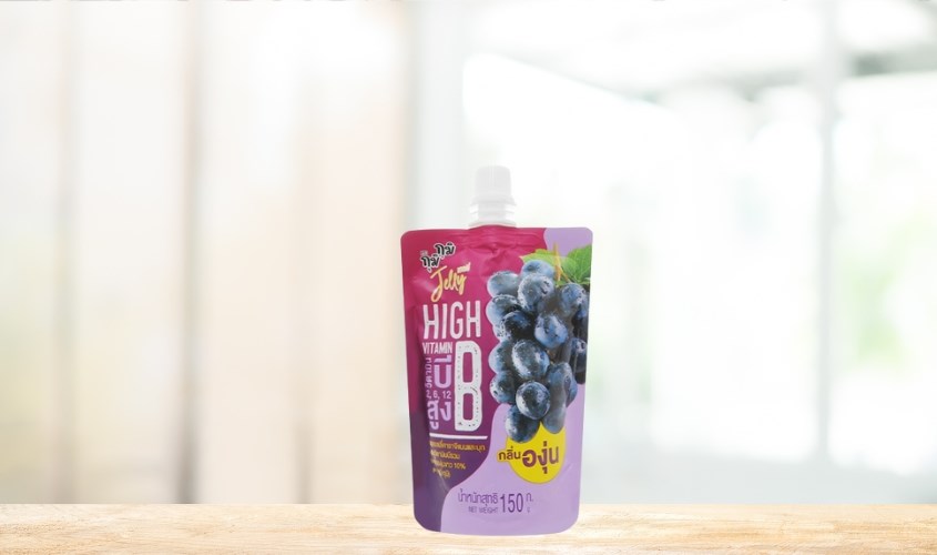 Nước ép trái cây Jelly Gumi Gumi vị nho 150g (từ 3 tuổi)