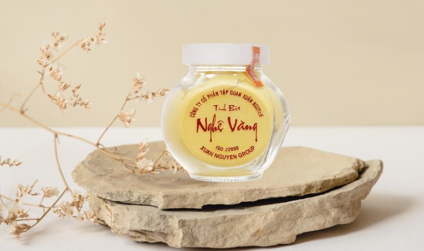 Tinh bột nghệ vàng Xuân Nguyên hũ 75g (từ 7 tuổi)