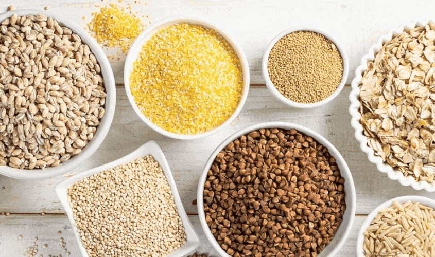 Hạt nguyên cám rất giàu các vitamin và khoáng chất