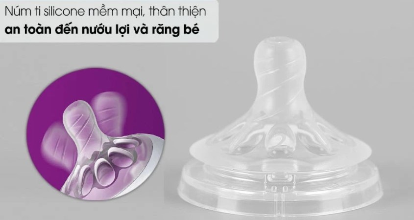 Bộ 2 núm ti Philips Avent SCF656/23 size Y