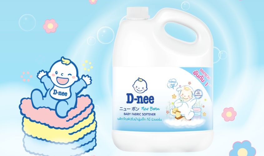 Nước xả quần áo cho bé D-nee Cotton Soft hương sữa 3 lít Nước xả quần áo cho bé D-nee Cotton Soft hương sữa 3 lít