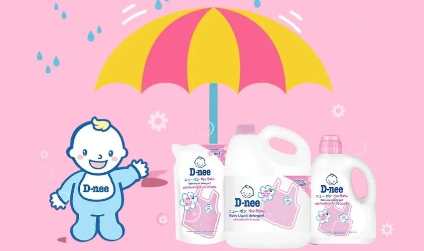 Nước giặt Dnee có mùi hương dịu nhẹ cho quần áo bé luôn thơm mát Nước giặt Dnee có mùi hương dịu nhẹ cho quần áo bé luôn thơm mát