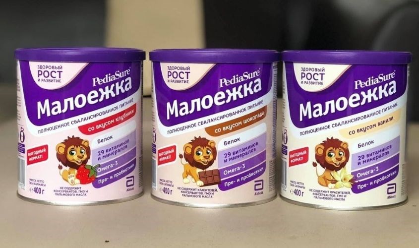 Sữa Pediasure của Nga
