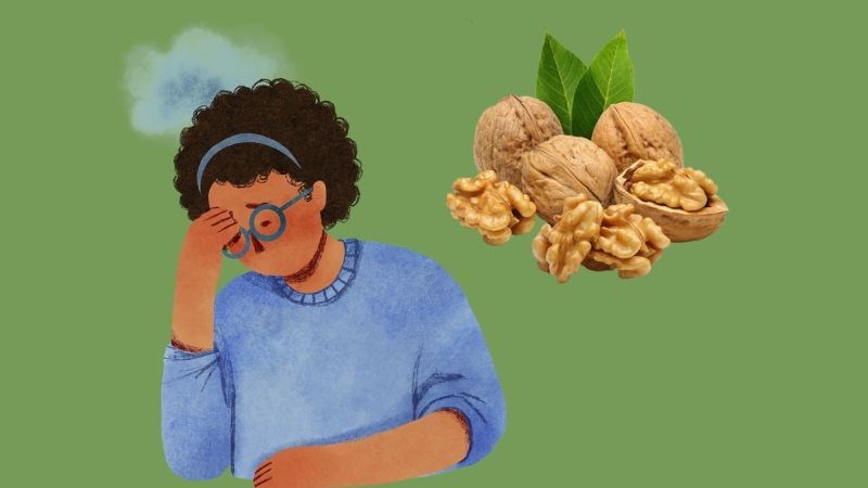 Ăn hạt óc chó giúp kiểm soát căng thẳng