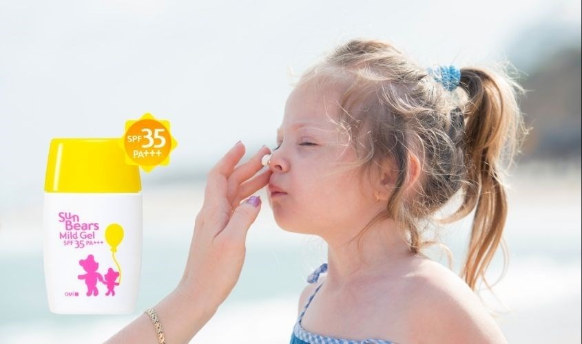 Gel chống nắng Omi Mild Gel SPF 35 PA+++ 30g