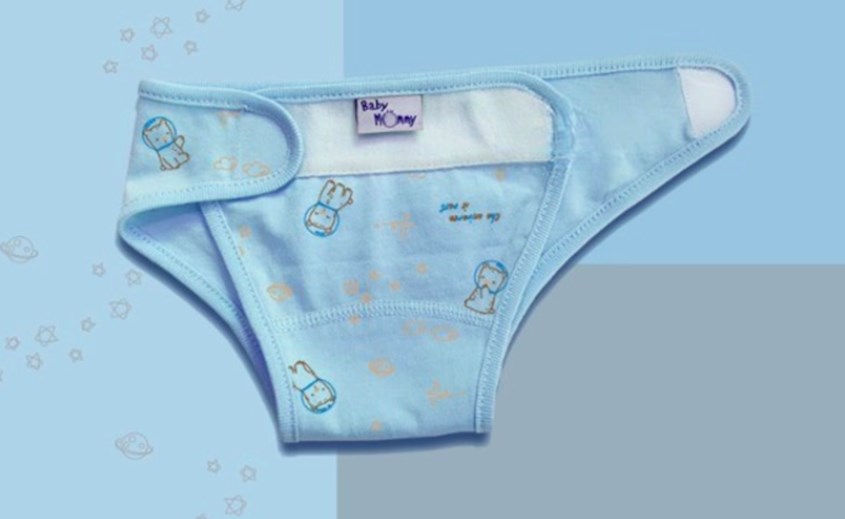 Set 3 tã vải màu in họa tiết BabyMommy size XS (Dưới 5 kg)