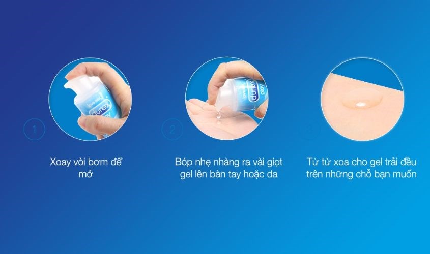Cách sử dụng gel bôi trơn